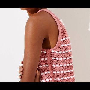 LOFT Bobble sweater tank